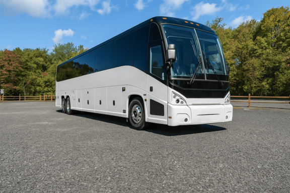 Charter Bus Rental West Palm Beach 56 Passenger Charter Bus